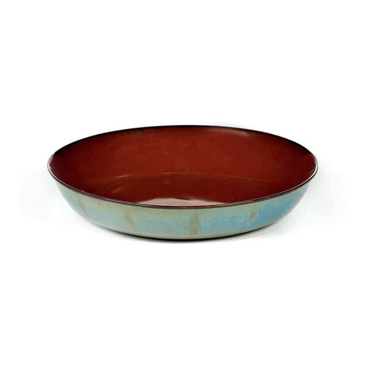 Terres de Rêves スモール プレート 17.5 cm - rust-smokey blue - Serax | セラックス