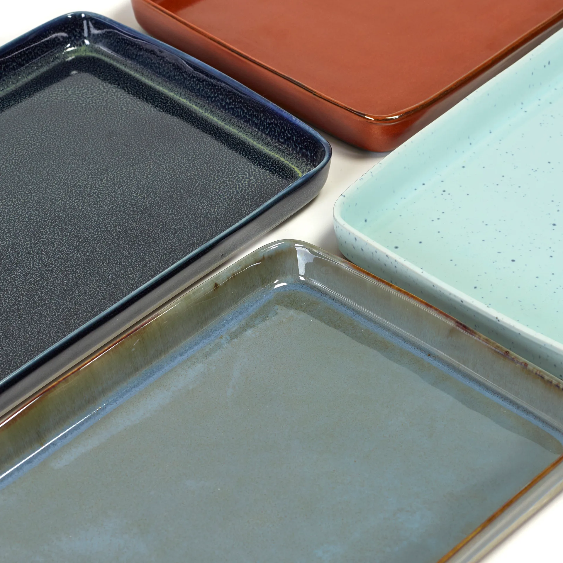 Terres de Rêves プレート 18x37 cm, dark blue Serax | セラックス