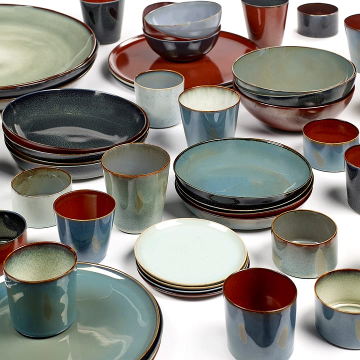 Terres de Rêves プレート 21 cm, dark blue-rust Serax | セラックス