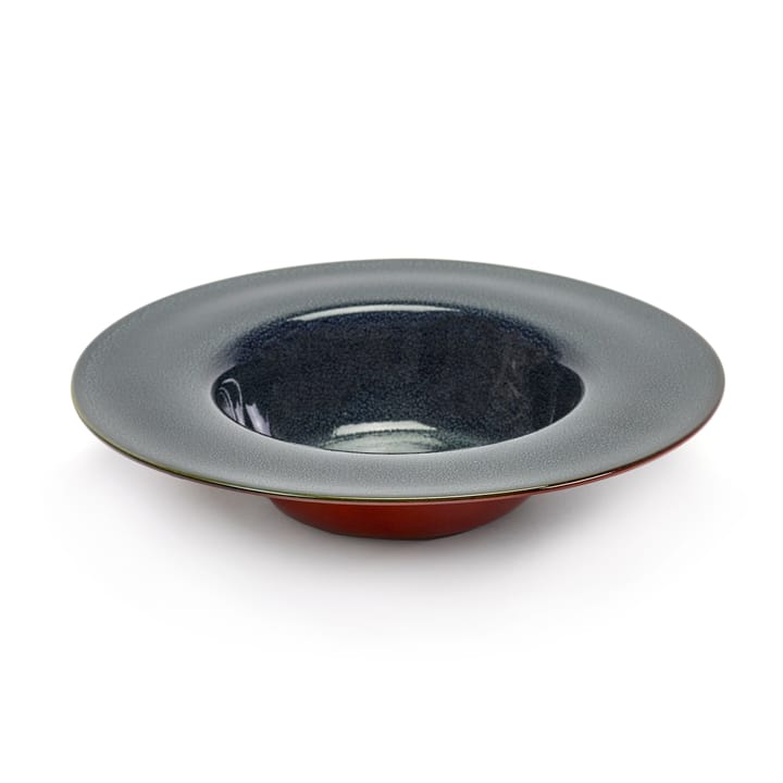 Terres de Rêves ディーププレート 21.3 cm - dark blue-rust - Serax | セラックス