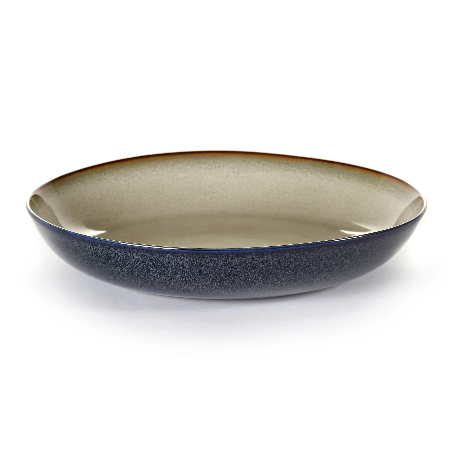 Terres de Rêves パスタ プレート 23.5 cm, misty grey-dark blue Serax | セラックス