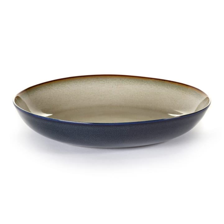Terres de Rêves パスタ プレート 23.5 cm - misty grey-dark blue - Serax | セラックス