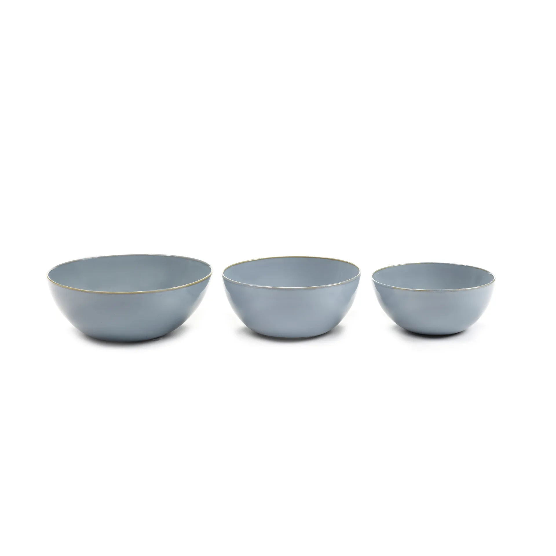Terres de Rêves apero ボウル 3個セット, Smokey blue Serax | セラックス