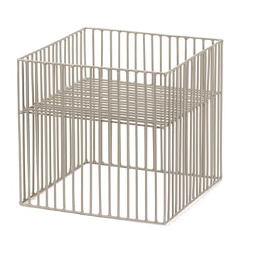 Turn バスケット square 22x22 cm - Grey - Serax | セラックス