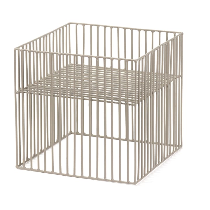 Turn バスケット square 22x22 cm, Grey Serax | セラックス