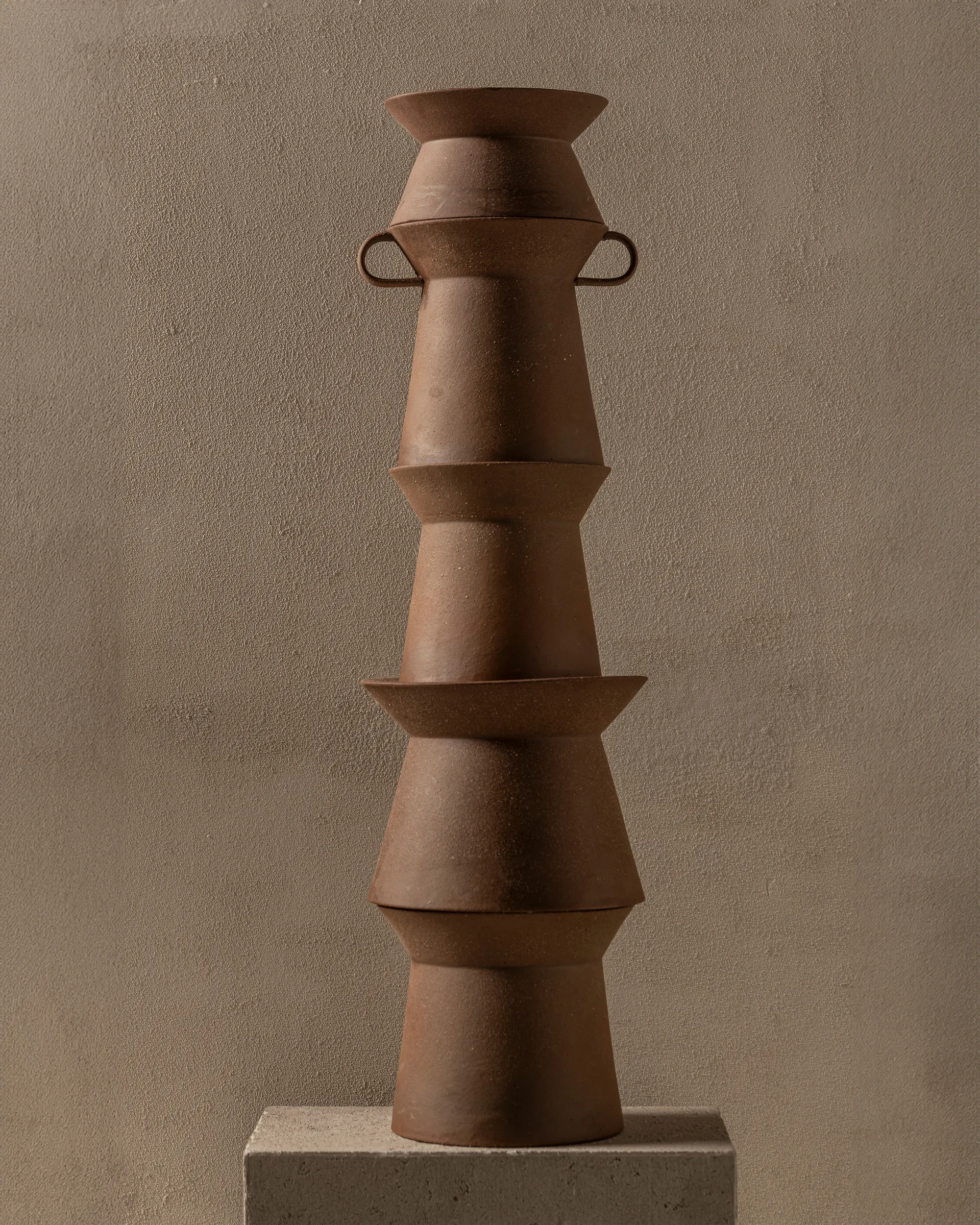 Urban 03 花瓶 S 18.5 cm, Red-brown Serax | セラックス