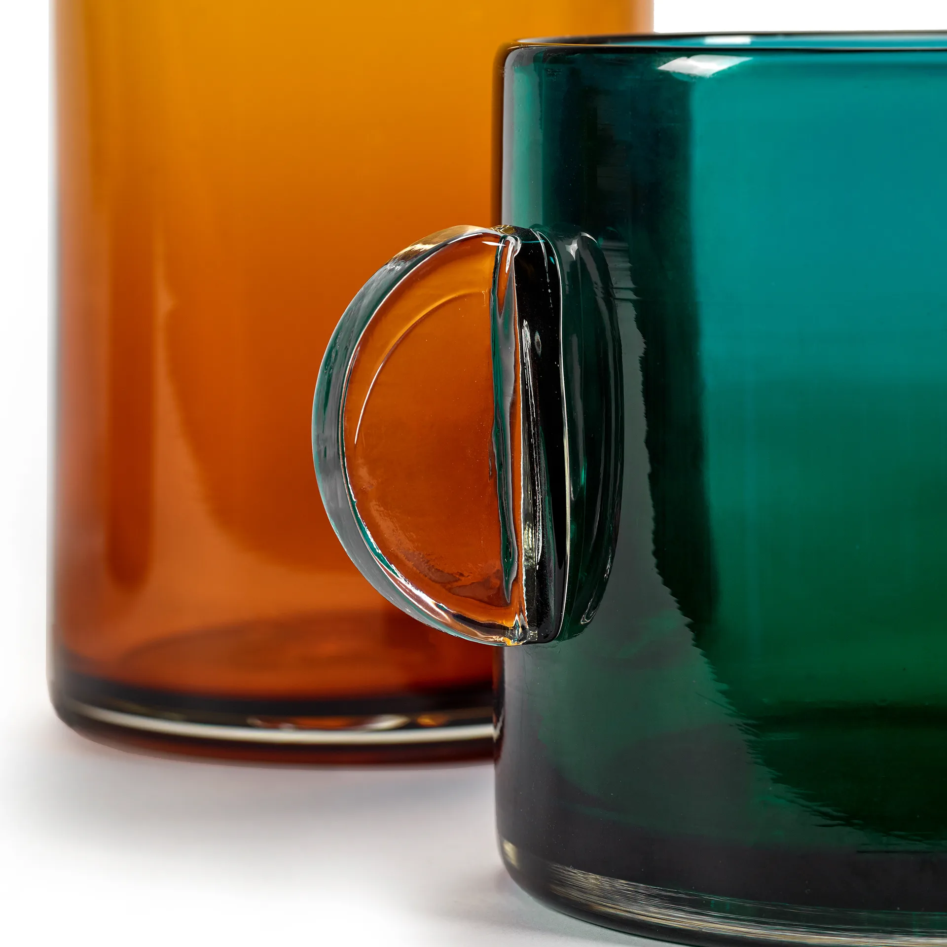 Wind and Fire 花瓶 ハンドル付きs 13 cm, dark blue Serax | セラックス