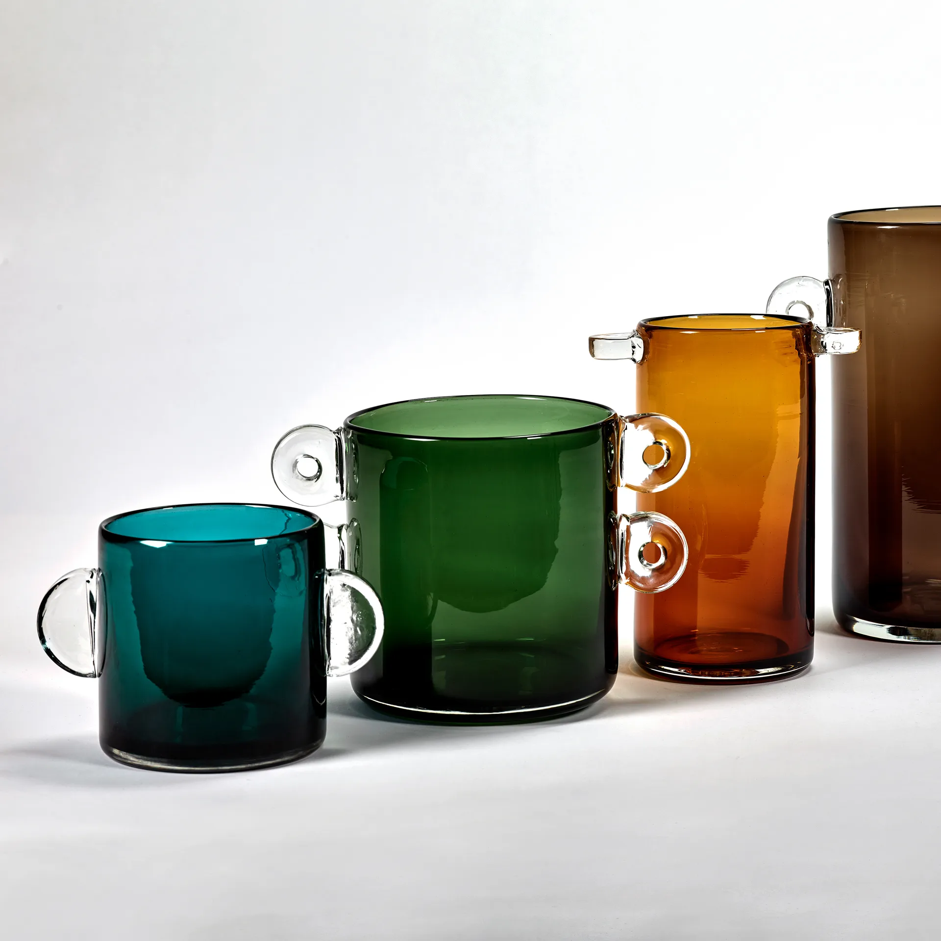 Wind and Fire 花瓶 ハンドル付きs 13 cm, dark blue Serax | セラックス