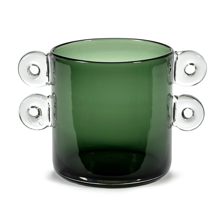 Wind and Fire 花瓶 ハンドル付きs 18 cm - dark green - Serax | セラックス