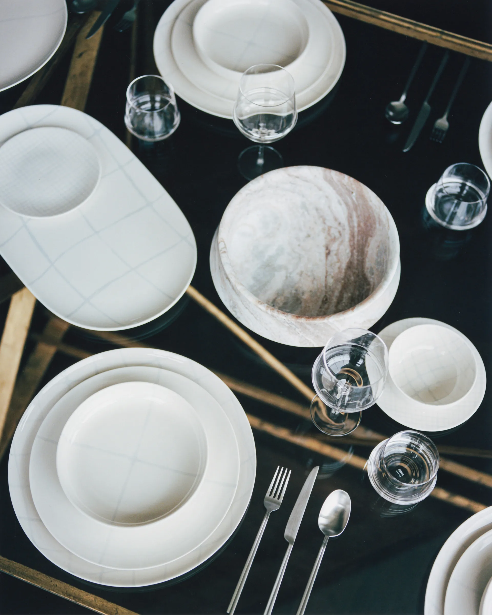 Zuma サービングトレイ 27x46 cm, Salt Serax | セラックス