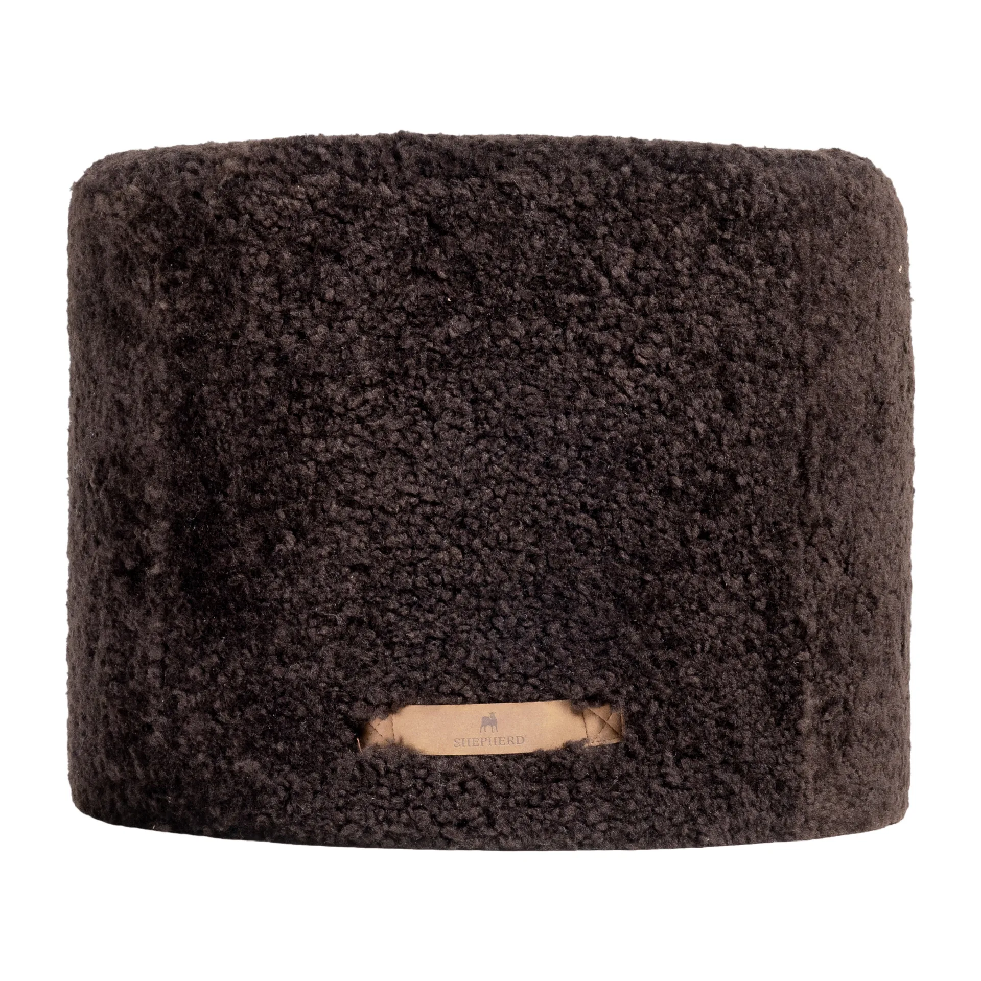 シェパード プーフ Frida 50x40 cm, dark brown Shepherd of Sweden | シェパード