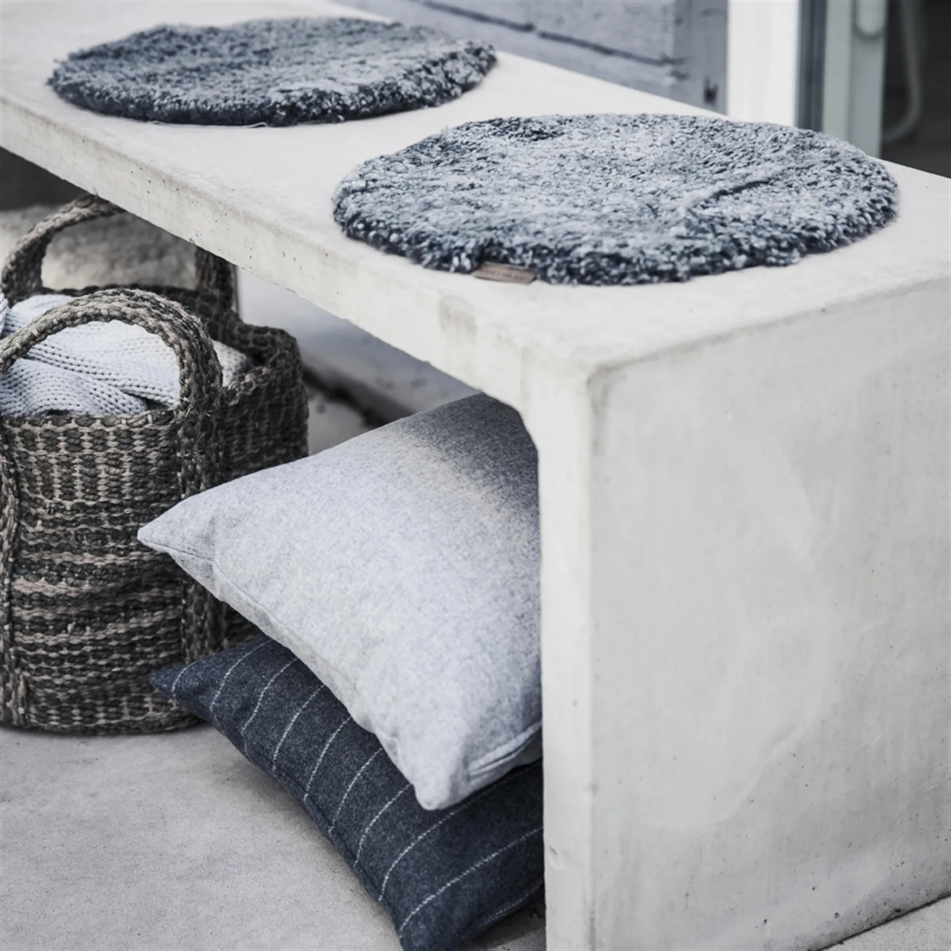 シェパード シートカバー Ida 38cm, black graphite Shepherd of Sweden | シェパード