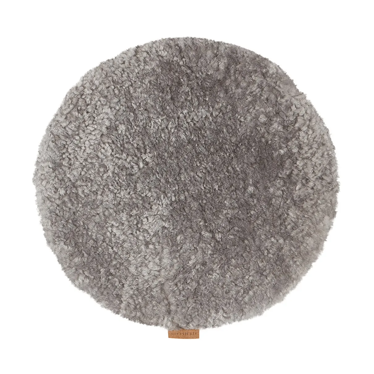 Jill チェアクッション 中綿入り, Granite (grey), Ø36 cm Shepherd of Sweden | シェパード