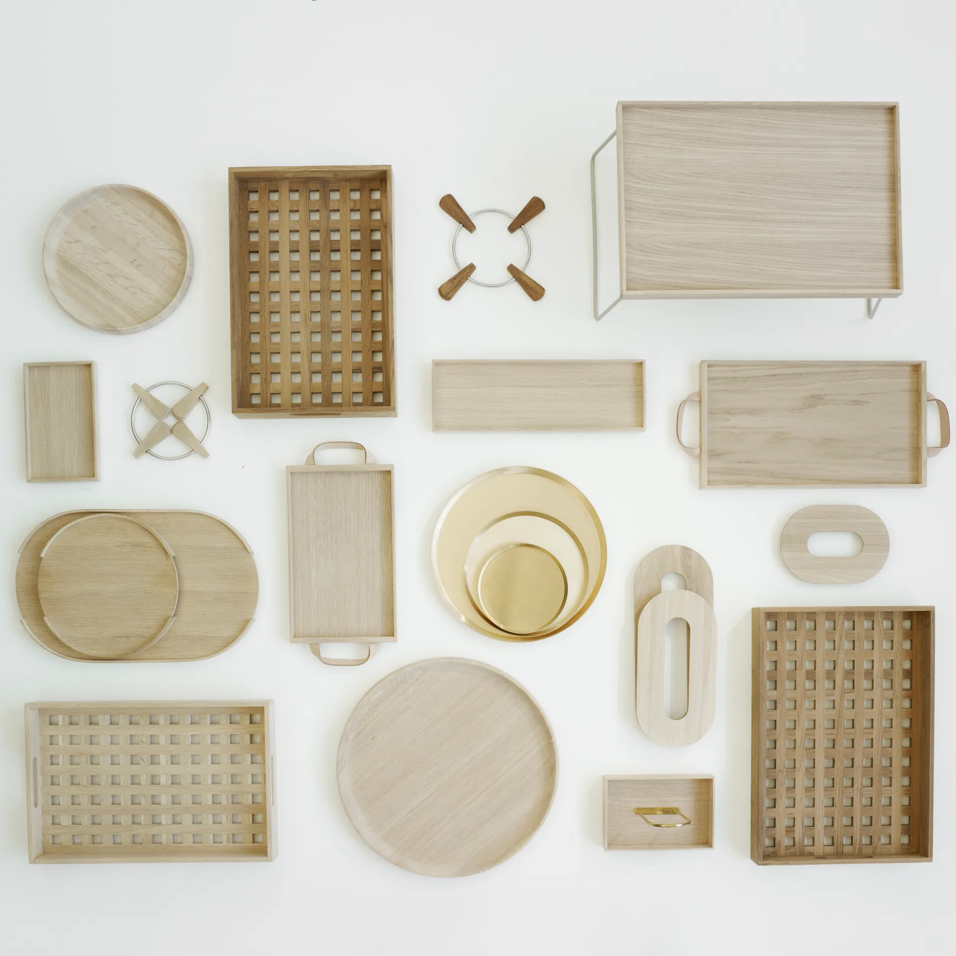 Fionia トレイ 36x52 cm, Teak Skagerak | スケアラック