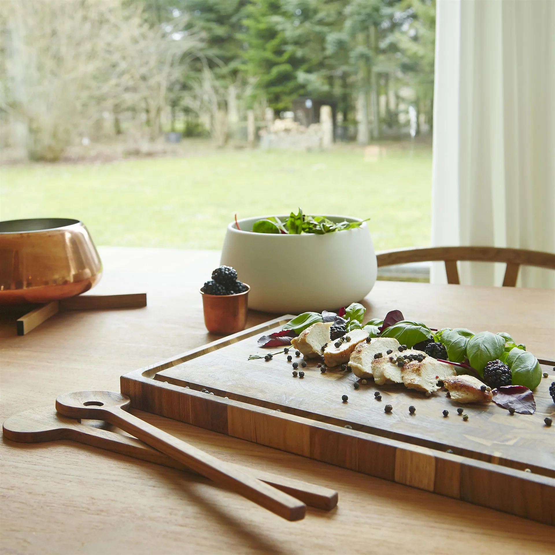 Skagerak カッティングボード ティーク, 40x24 cm Skagerak | スケアラック