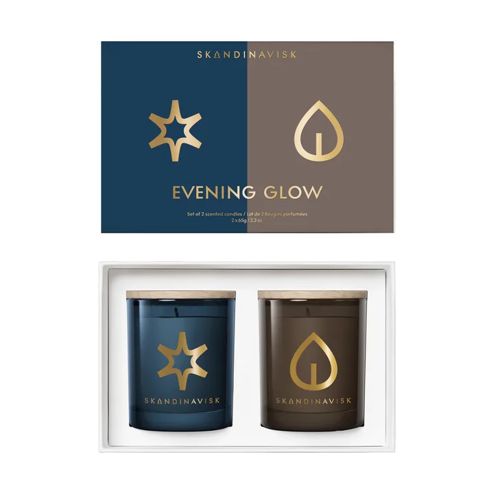 Evening Glow キャンドル ギフトセット 2点 - 65 g - Skandinavisk | スカンジナビスク