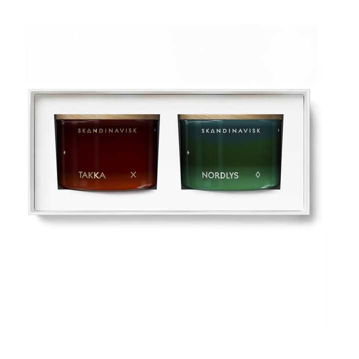 Fire & Light ミニキャンドル ギフトセット 2 ピース, 2x90g Skandinavisk | スカンジナビスク