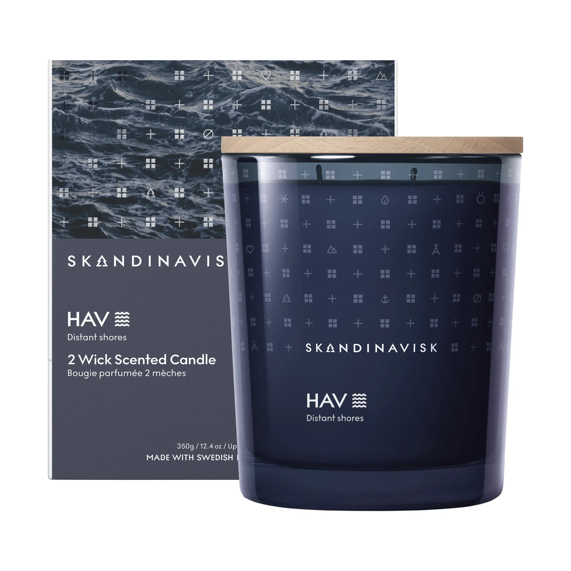 Hav キャンドルホルダー キャンドル ホルダー, 350 g, 2 wicks Skandinavisk | スカンジナビスク
