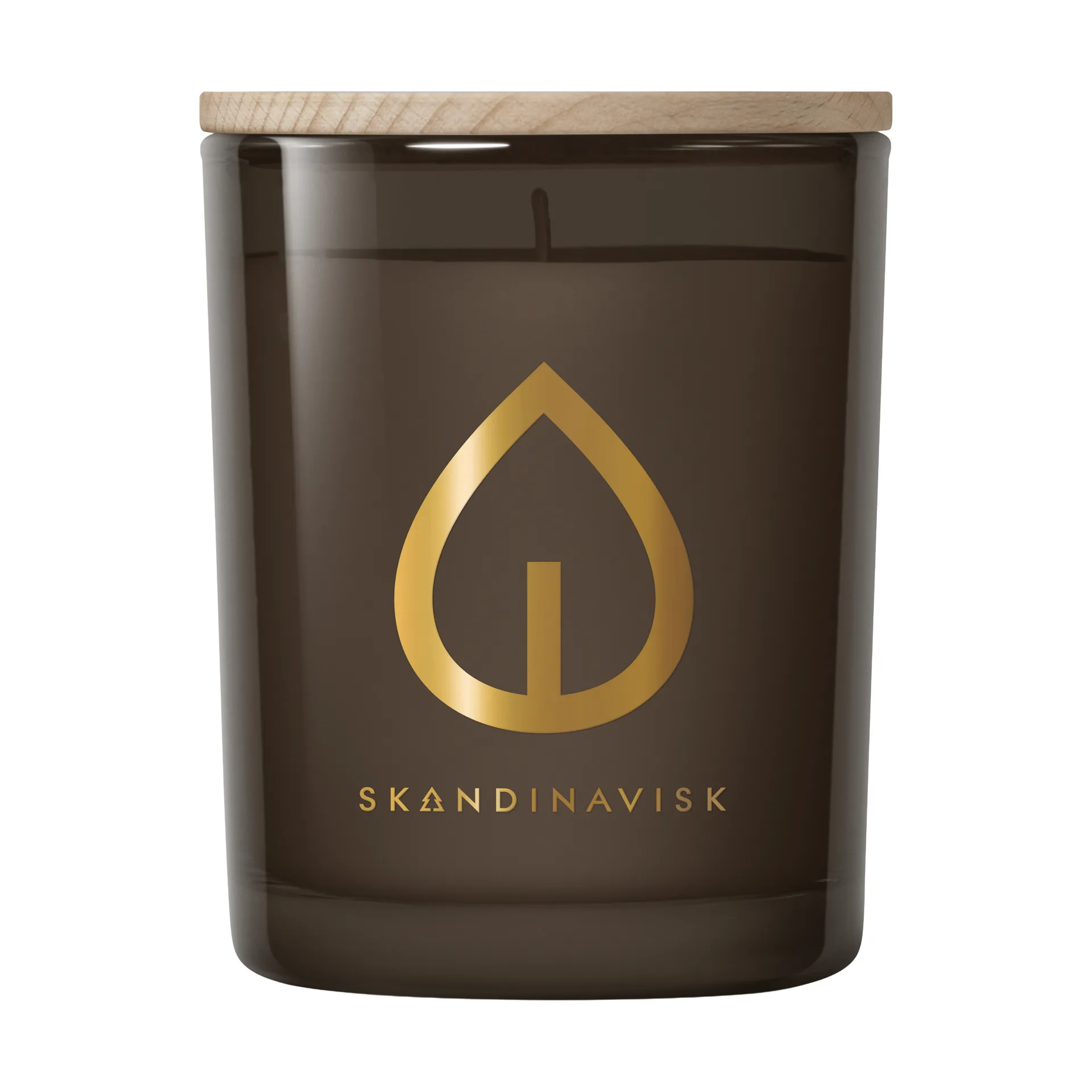 Hygge Gold Symbol キャンドルホルダー付きキャンドル, 200 g Skandinavisk | スカンジナビスク
