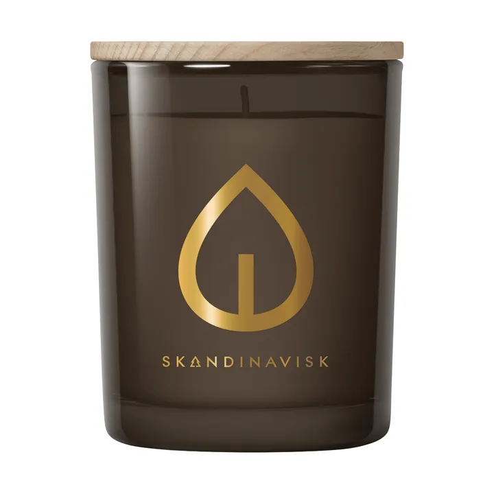 Hygge Gold Symbol キャンドルホルダー付きキャンドル - 200 g - Skandinavisk | スカンジナビスク
