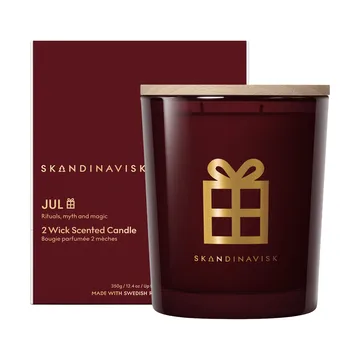 Jul Gold Symbol キャンドル - 350 g, 2 wicks - Skandinavisk | スカンジナビスク