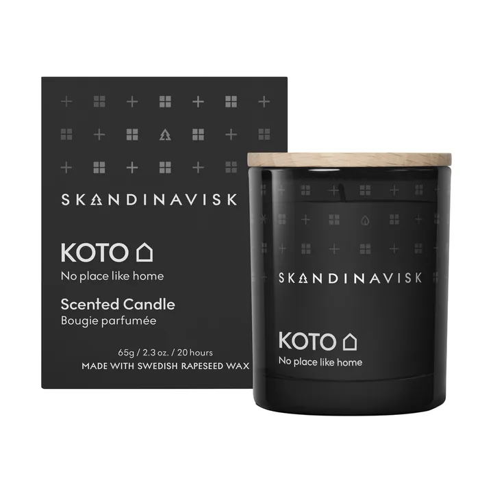 Skandinavisk | スカンジナビスク からのKoto 香り付き キャンドル 蓋