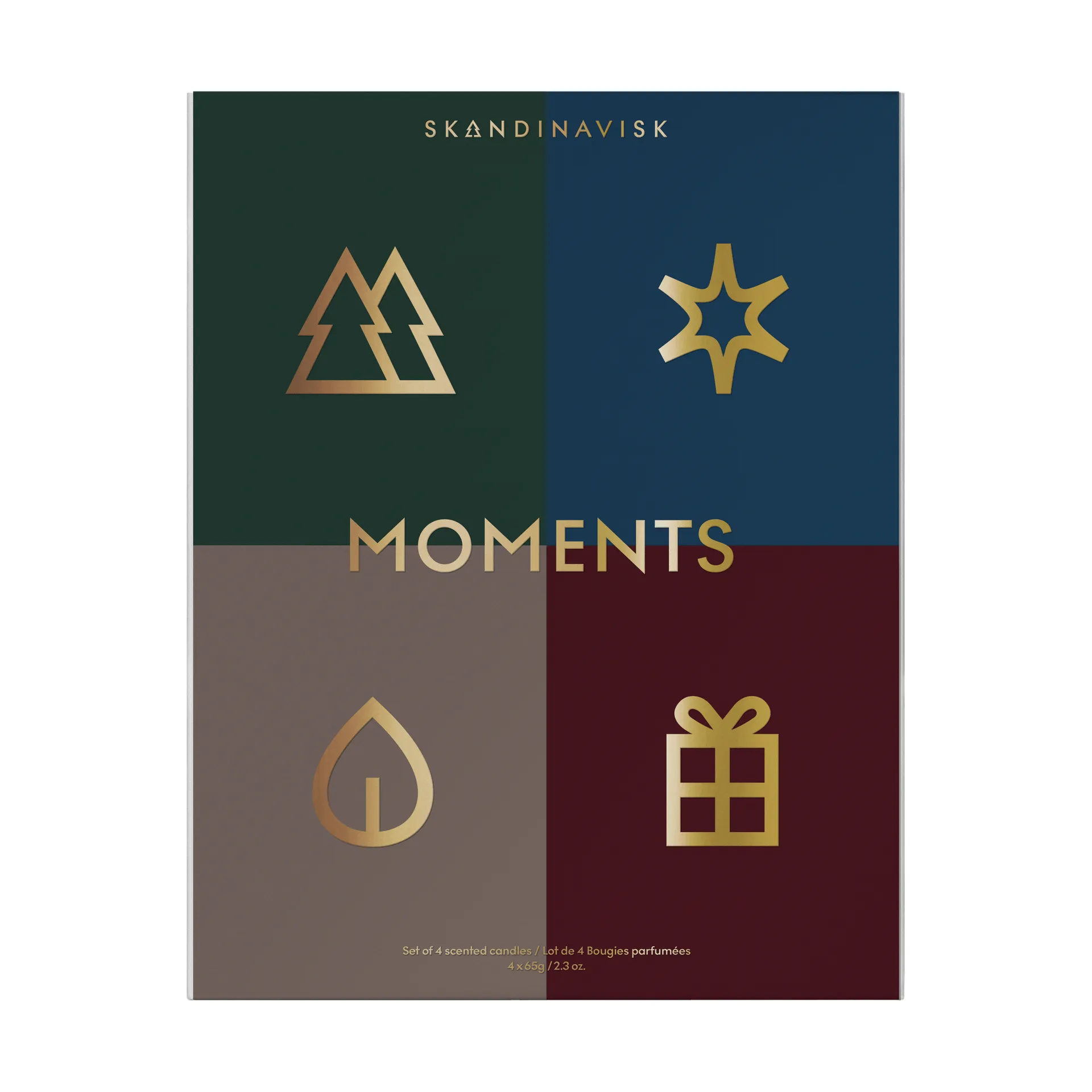 Moments アロマキャンドル ギフトセット 4点セット, 65 g Skandinavisk | スカンジナビスク
