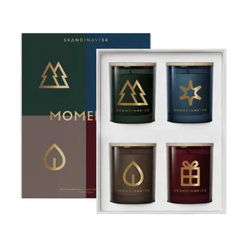 Moments アロマキャンドル ギフトセット 4点セット - 65 g - Skandinavisk | スカンジナビスク