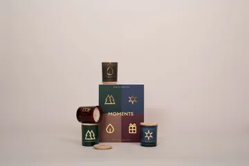 Moments アロマキャンドル ギフトセット 4点セット - 65 g - Skandinavisk | スカンジナビスク