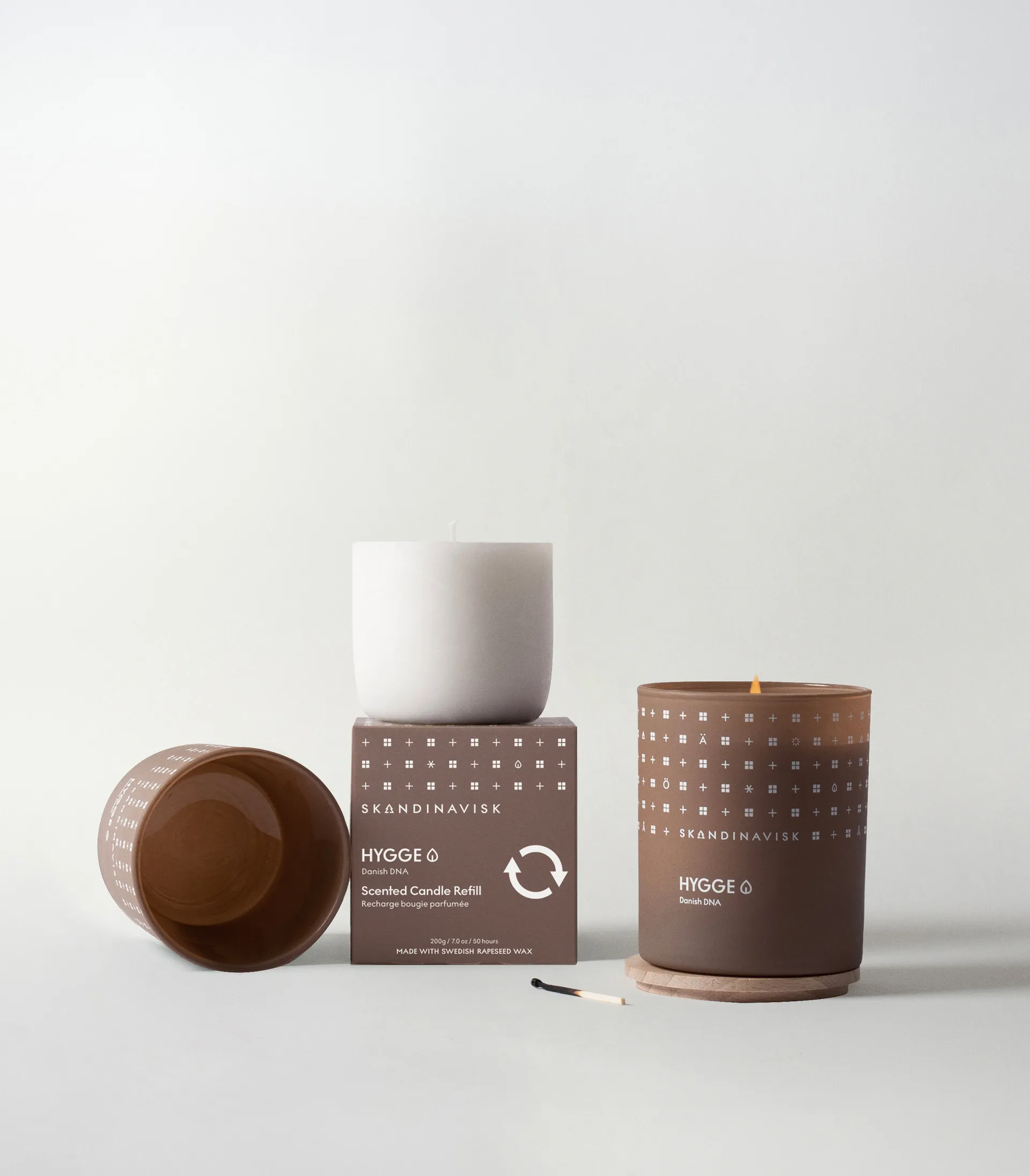 Refill Hygge アロマキャンドル, 200 g Skandinavisk | スカンジナビスク