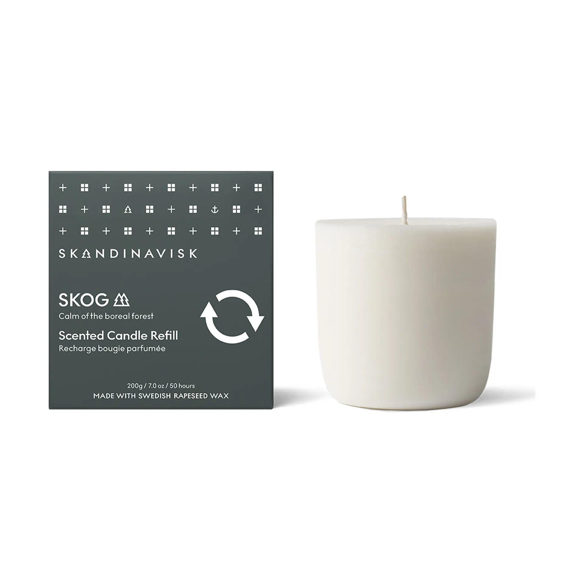 Refill Skog アロマキャンドル, 200 g Skandinavisk | スカンジナビスク