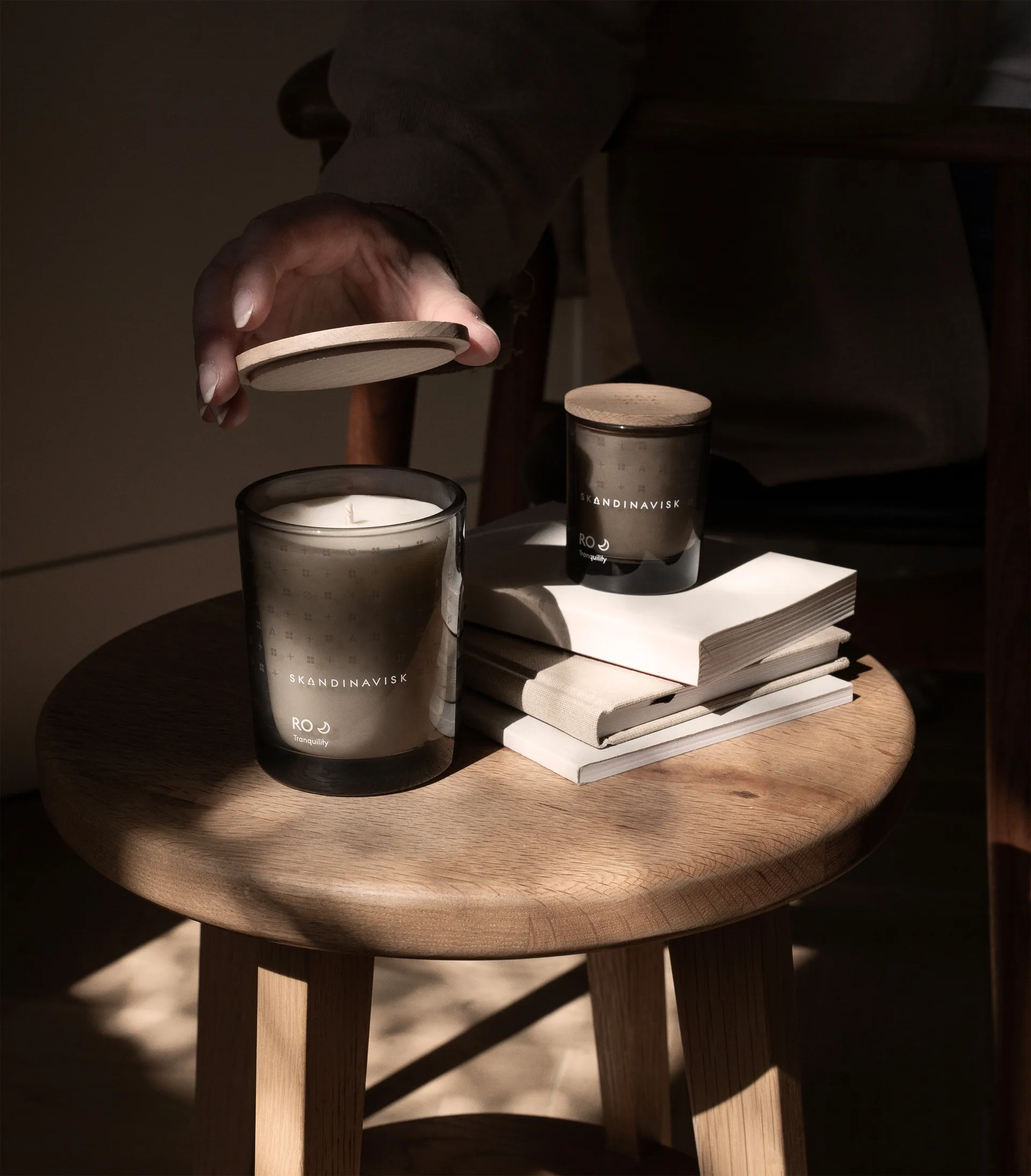 Ro 香り付き キャンドル 蓋付き, 200 g Skandinavisk | スカンジナビスク