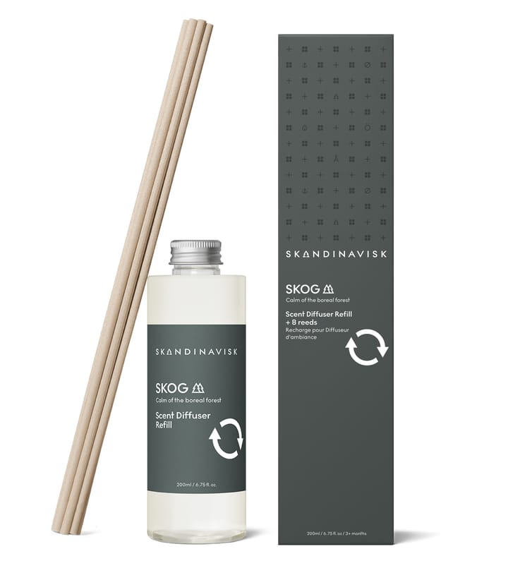 Skandinavisk フレグランススティック 詰め替え用 200 ml, Skog Skandinavisk | スカンジナビスク