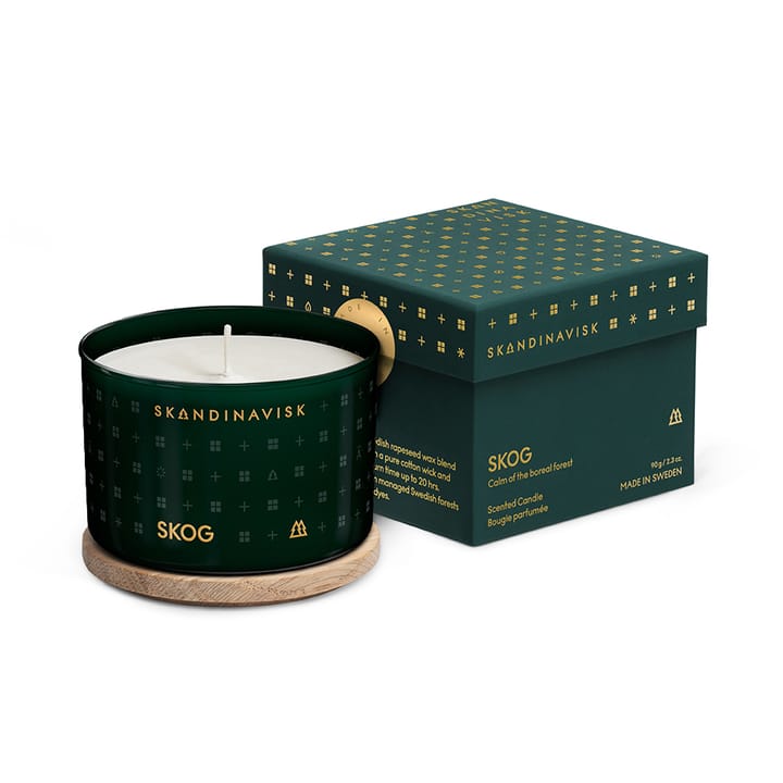 Skog アロマキャンドル 蓋付き, 90 g Skandinavisk | スカンジナビスク