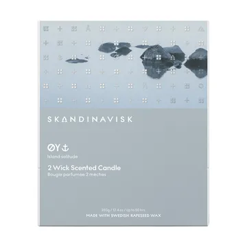Øy アロマキャンドル - 350 g, 2 wicks - Skandinavisk | スカンジナビスク