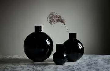 Pallo 花瓶 - Black 31 cm - Skrufs Glasbruk