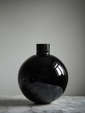 Pallo 花瓶 - Black 39 cm - Skrufs Glasbruk
