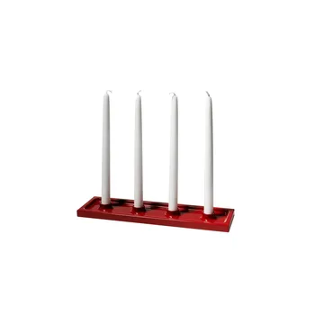 Crater アドベントキャンドルホルダー - Red, 4 lights - SMD Design | SMD Design