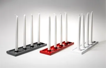 Crater アドベントキャンドルホルダー - White, 4 lights - SMD Design | SMD Design