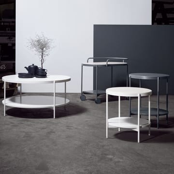 Lene サイドテーブル - White, low, mdf - SMD Design | SMD Design