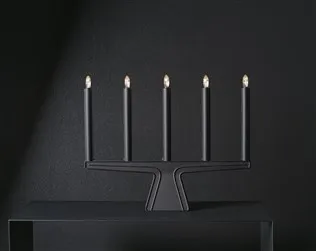 Stella 5 大聖堂キャンドルホルダー 41 cm, Black SMD Design | SMD Design