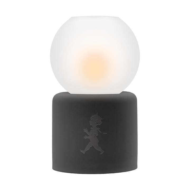 Globe ティーライトホルダー Ø9.5x17 cm, Dark grey Solstickan Design