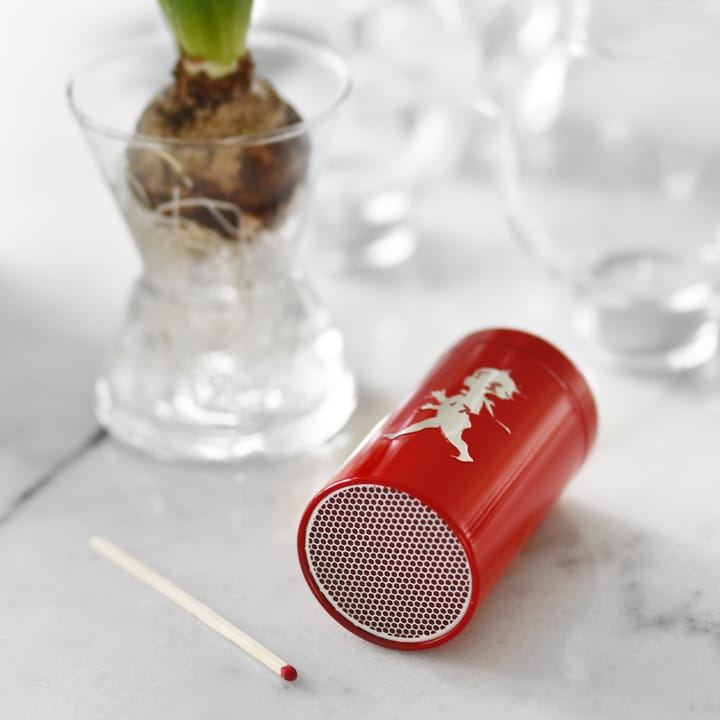 Solstickan マッチチューブ 100本セット, Red Solstickan Design