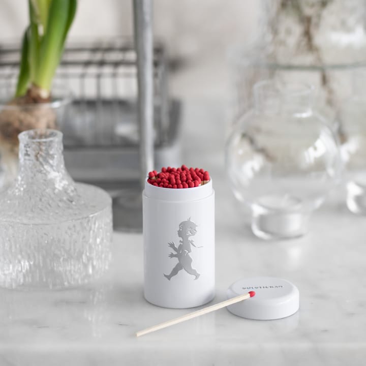Solstickan マッチチューブ 100本セット, White Solstickan Design