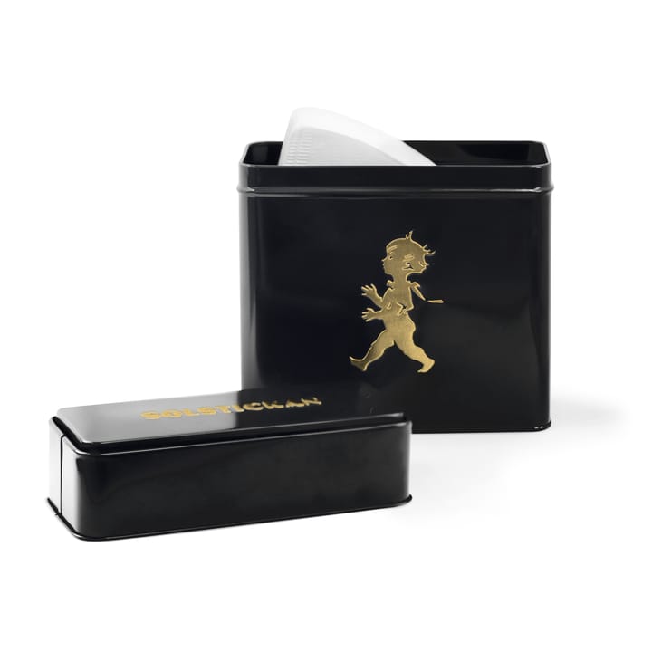 Solstickan コーヒーフィルタージャー 15.4x17 cm, Black-gold Solstickan Design