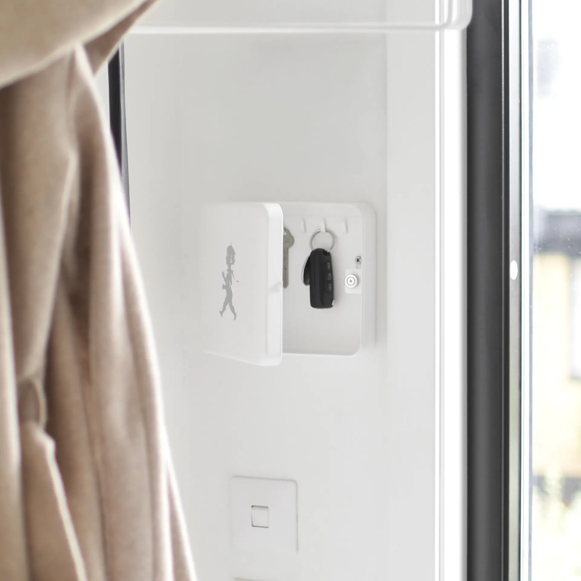 Solstickan キー収納 16x17 cm, White Solstickan Design