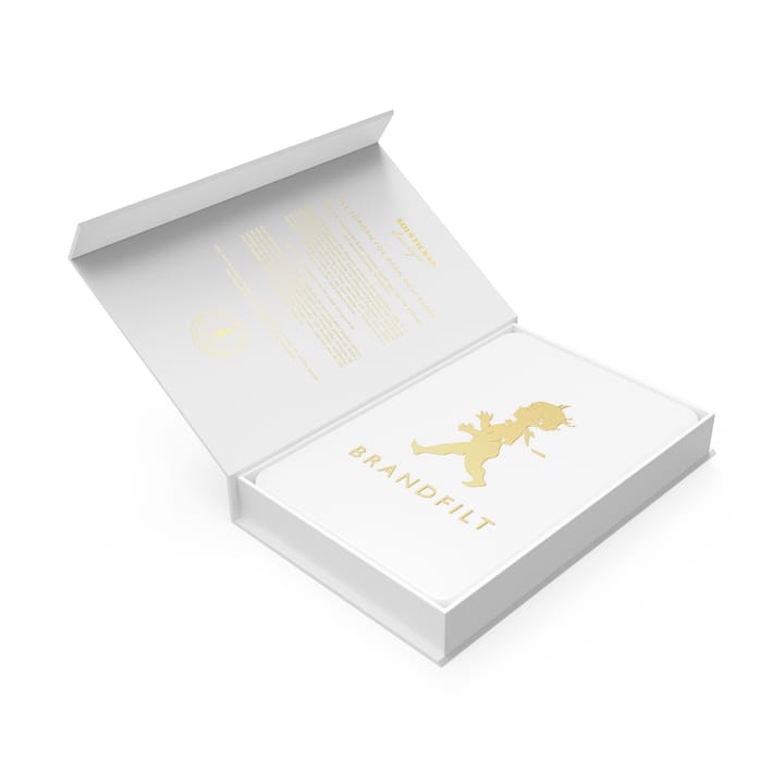 Solstickan ファイヤーブランケット 16x2.7x25 cm, White-gold Solstickan Design