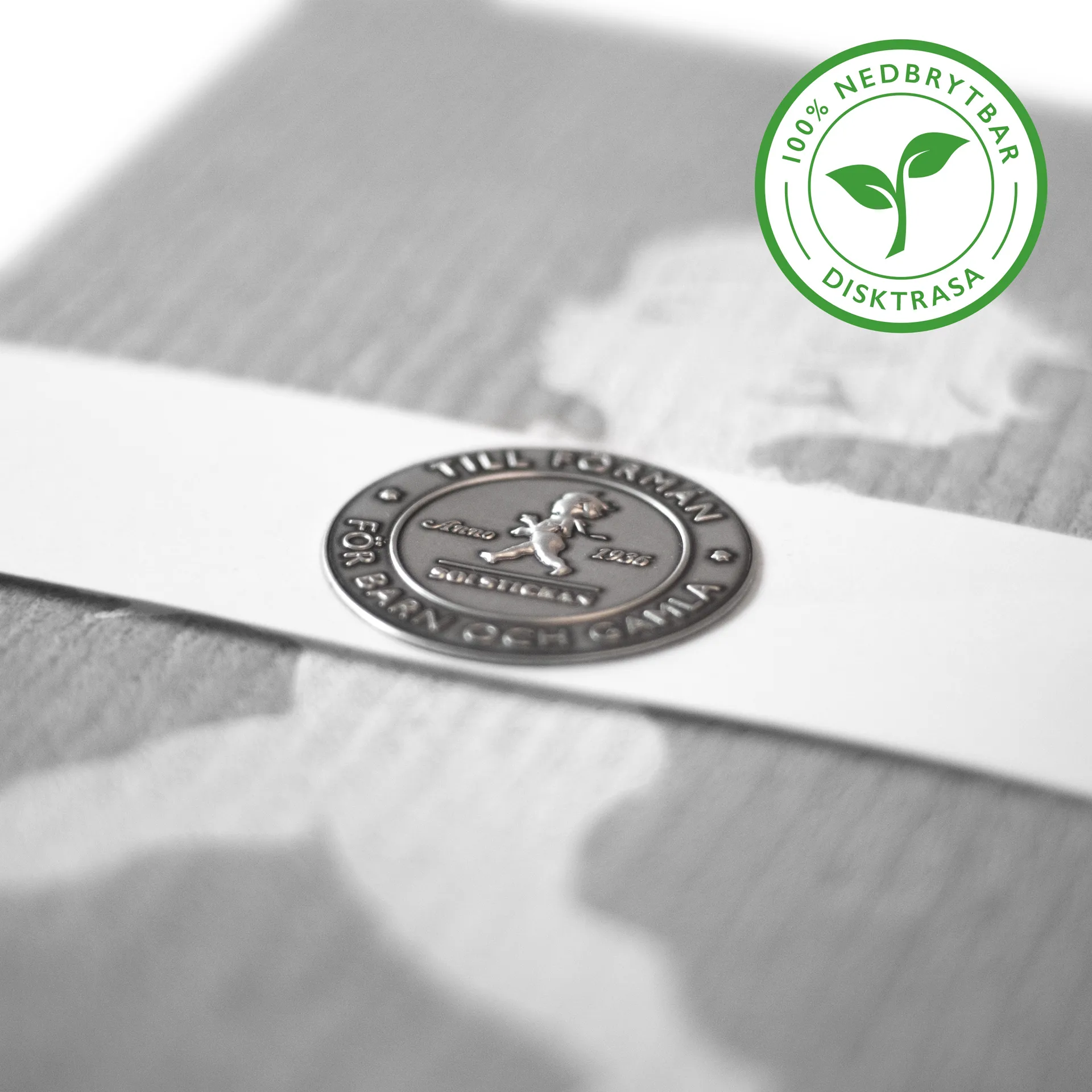 Solstickan ディッシュクロス 2枚セット, Grey Solstickan Design