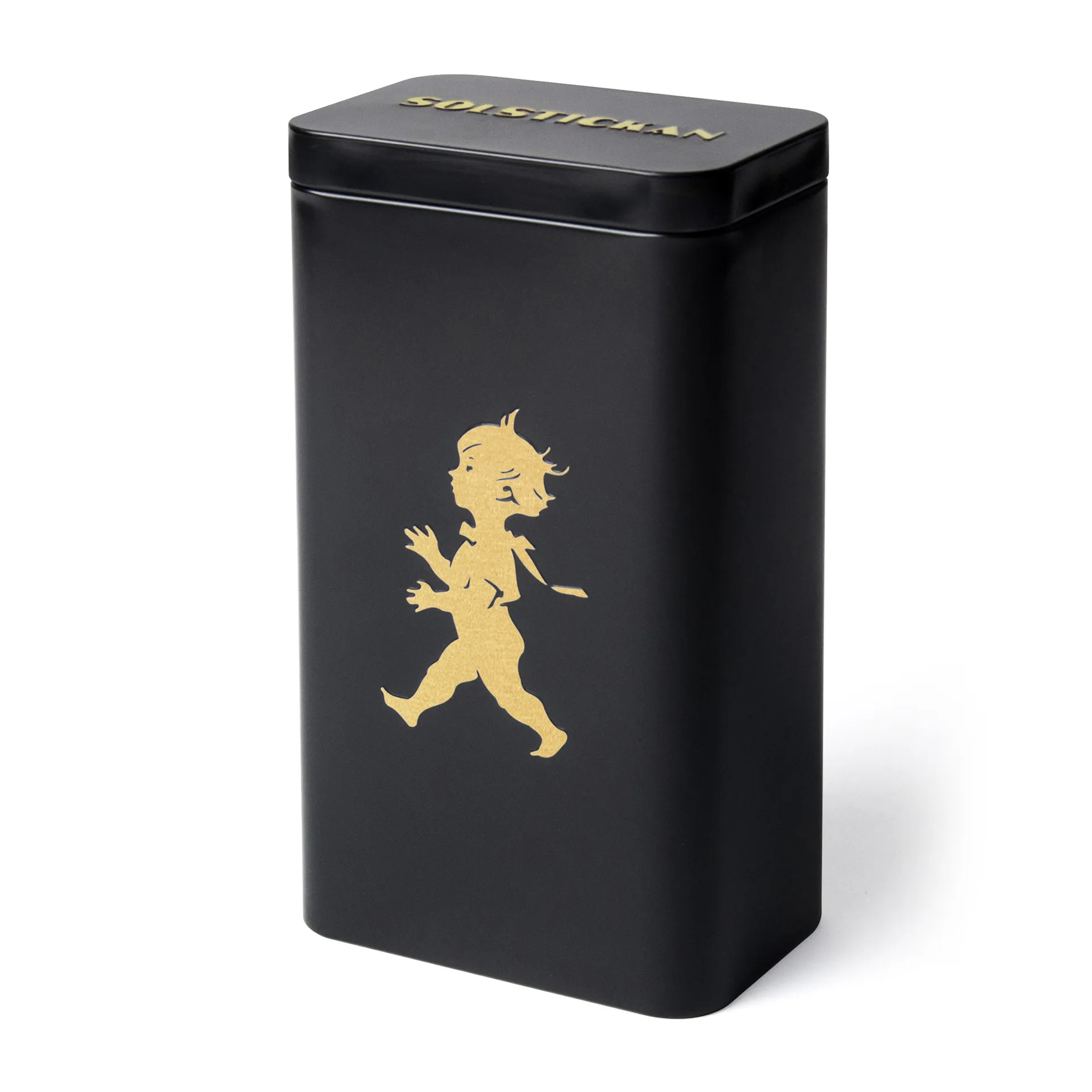 Solstickan コーヒージャー 20.5 cm, Matt black-gold Solstickan Design