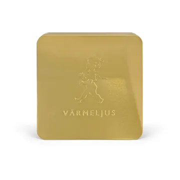 Solstickan ティーライトボックス 21x21 cm - Gold - Solstickan Design